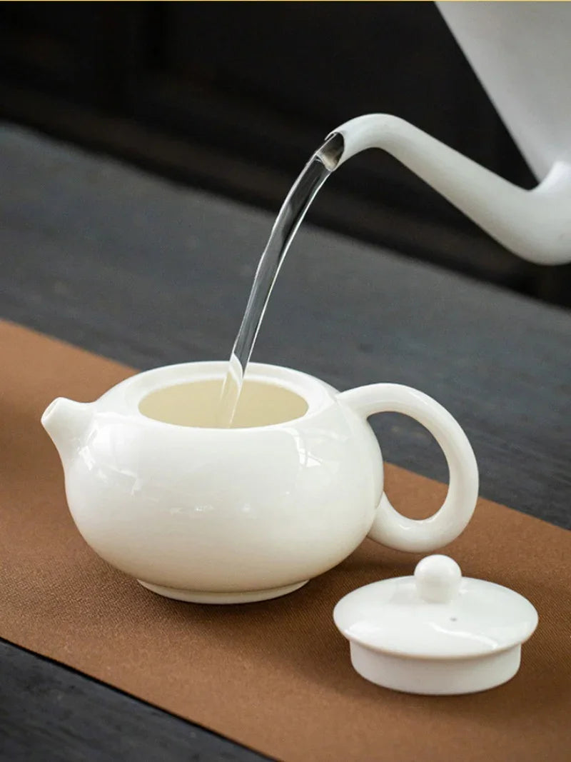 mutton-fat-jade-white-porcelain-feng-ming-pot-260ml-yiqin-tea-house-yiqinteahouse-com-11 - YIQIN TEA HOUSE 一沁茶舍 yiqinteahouse.com