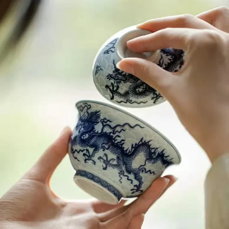 ceramic-qinghua-dragon-sancai-gaiwan-200ml-yiqin-tea-house-yiqinteahouse-com-9 - YIQIN TEA HOUSE 一沁茶舍 yiqinteahouse.com