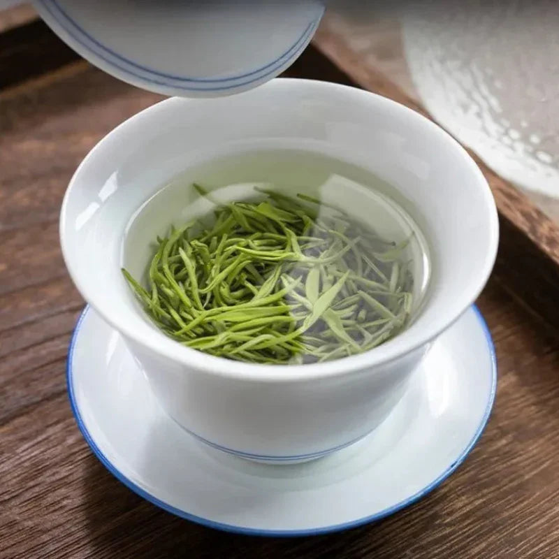 Premium Early Spring [Mountain Green Tea] Canned Gift Set 250/500g - YIQIN TEA HOUSE | yiqinteahouse.com | green tea, mountain green tea, tea