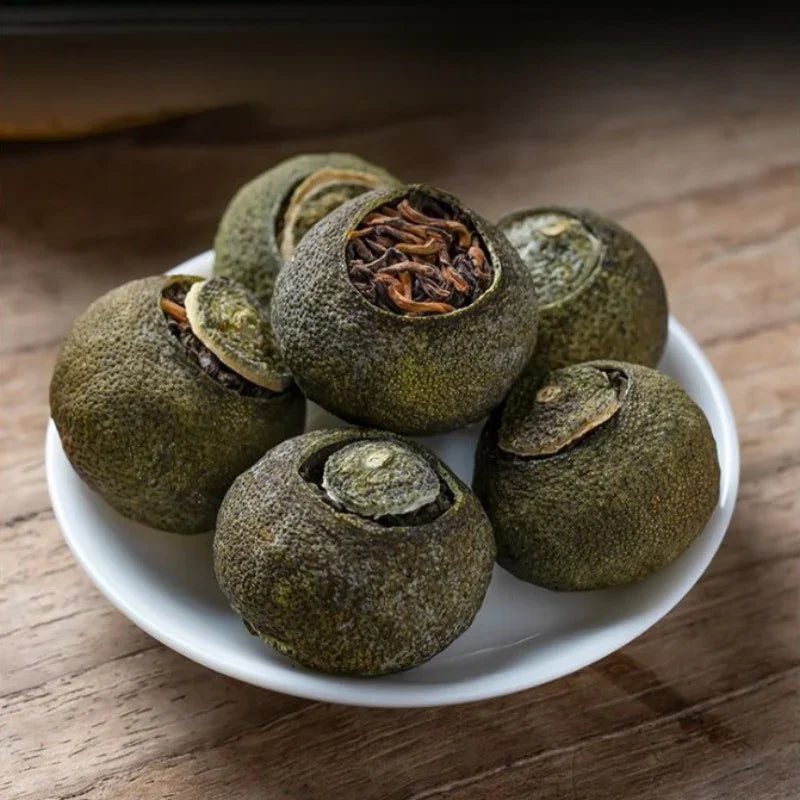 Premium Xin Hui [Mandarin Puer] Set Hadiah Teh Gelap Tin 250/500g