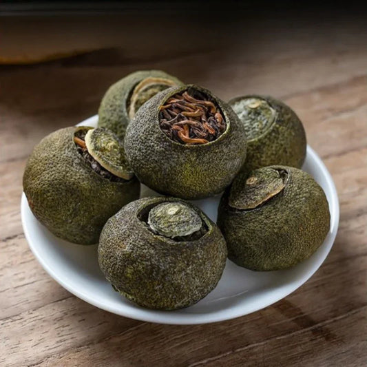 Premium Xin Hui [Mandarin Puer] Set Hadiah Teh Gelap Tin 250/500g