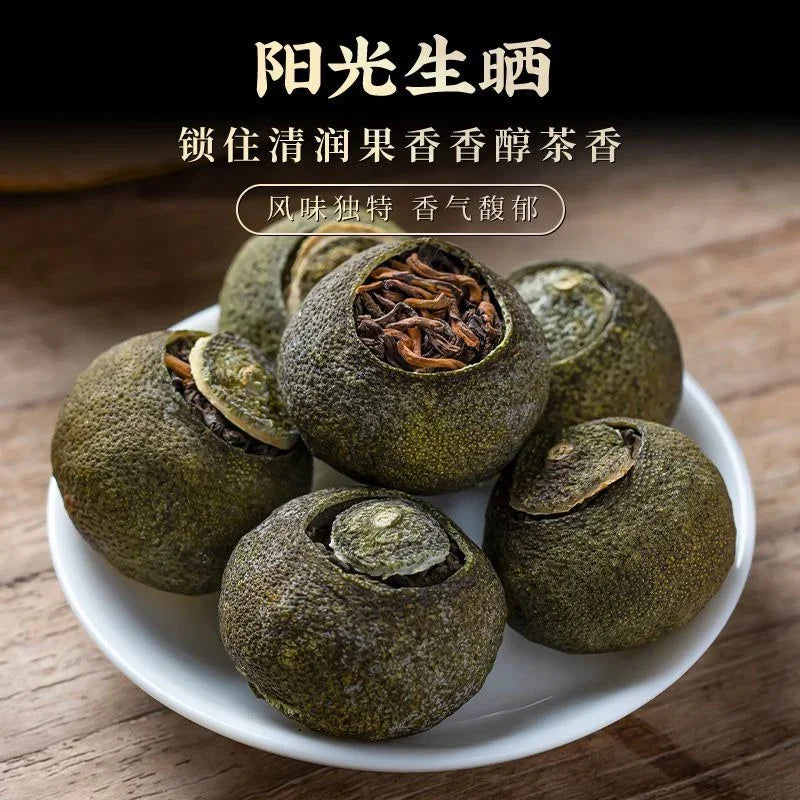 Premium Xin Hui [Mandarin Puer] Set Hadiah Teh Gelap Tin 250/500g