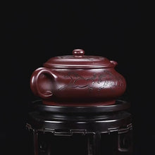 Load and play video in Gallery viewer, Full Handmade Yixing Zisha Teapot [Eight Horses 八骏图] (Lao Zi Ni - 280ml)
