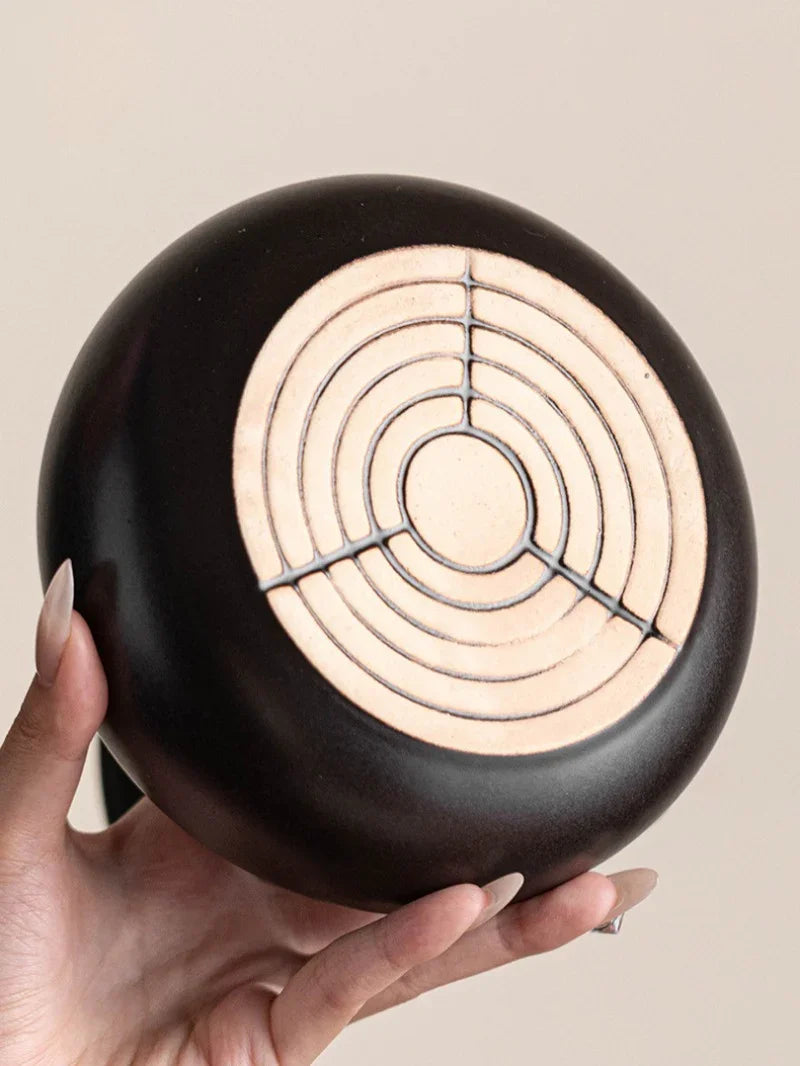 Retro Ceramic Direct Fire Teapot [Wang Yue Tiliang Pot] 800ml
