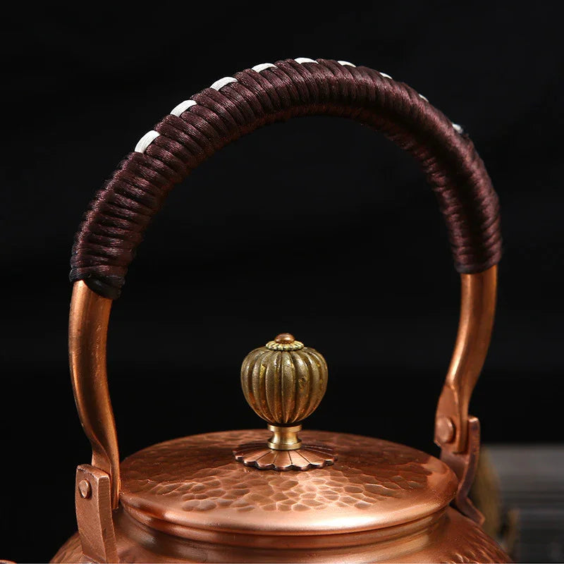 Retro Copper [Hammer Pattern] Kettle 0.6L