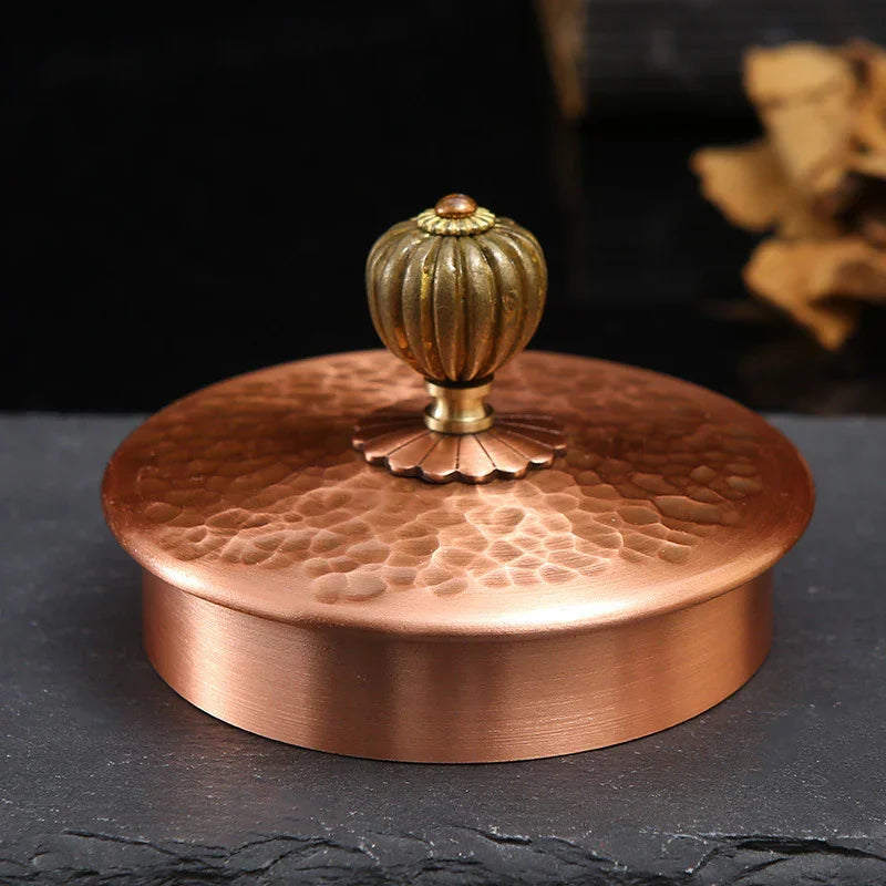 Retro Copper [Hammer Pattern] Kettle 0.6L