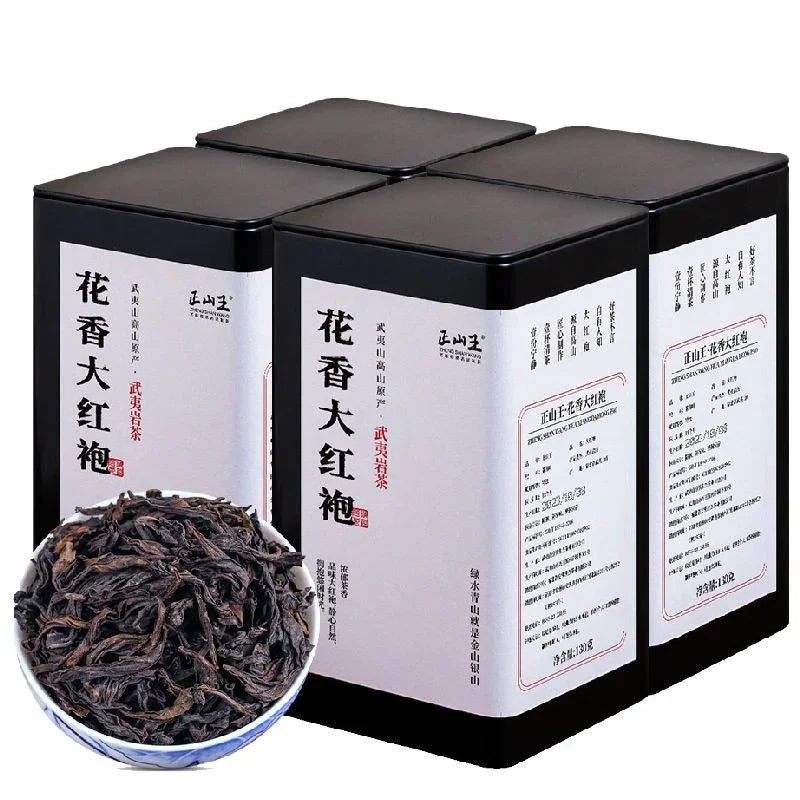 Wuyi Yan Cha Premium [Dahongpao] Strong Flora Aroma Oolong Tea 260/520g - YIQIN TEA HOUSE | yiqinteahouse.com | da hong pao, oolong tea, tea