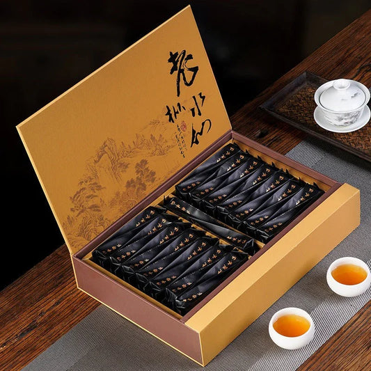 Wuyi Yan Cha [Wuyi Narcissus] Oolong Tea Gift Box Set 250g - YIQIN TEA HOUSE | yiqinteahouse.com | gift, oolong tea, tea, wuyi narcissus