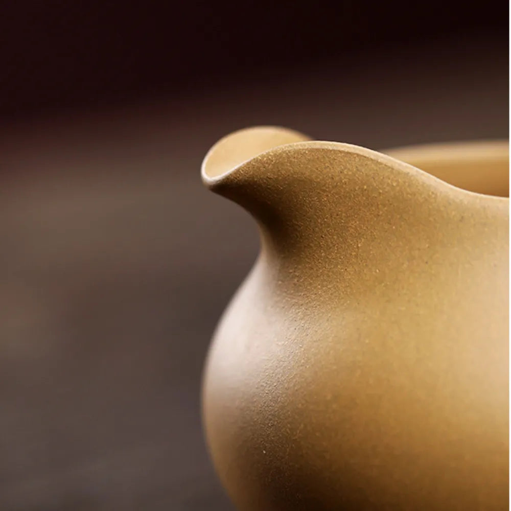 Yixing Zisha Fair Cup [Xi Shang Mei Shao] 220ml - YIQIN TEA HOUSE | yiqinteahouse.com | fair cup, teaware