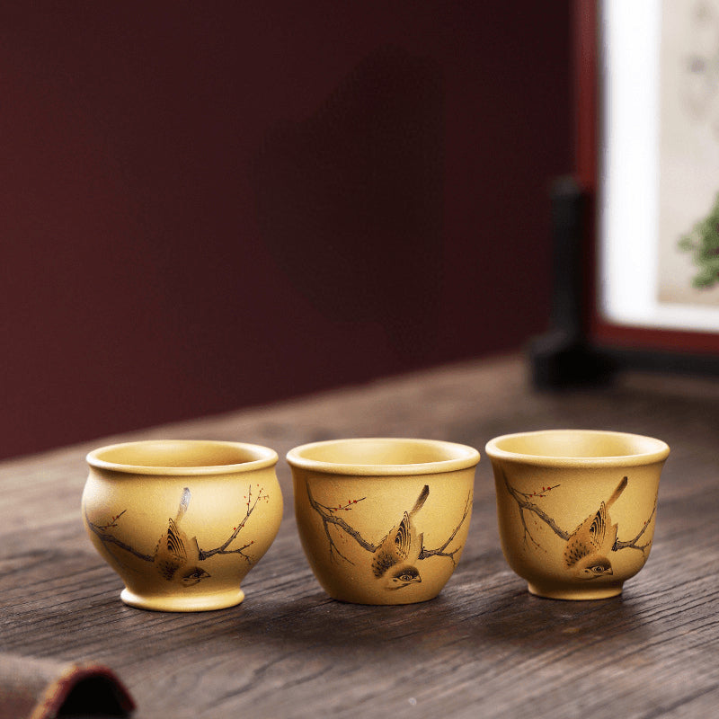 Yixing Zisha Master Tea Cup 150ml / Fair Cup 220ml [Xi Shang Mei Shao] - YIQIN TEA HOUSE | yiqinteahouse.com | new arrival, tea cup, teaware