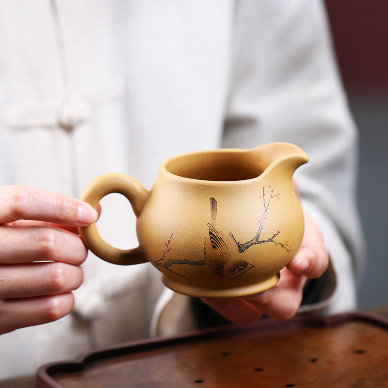 Yixing Zisha Master Tea Cup 150ml / Fair Cup 220ml [Xi Shang Mei Shao] - YIQIN TEA HOUSE | yiqinteahouse.com | new arrival, tea cup, teaware