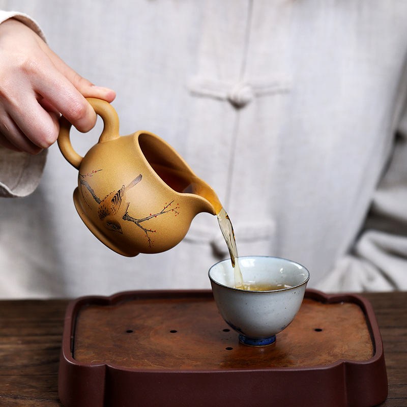 Yixing Zisha Master Tea Cup 150ml / Fair Cup 220ml [Xi Shang Mei Shao] - YIQIN TEA HOUSE | yiqinteahouse.com | new arrival, tea cup, teaware