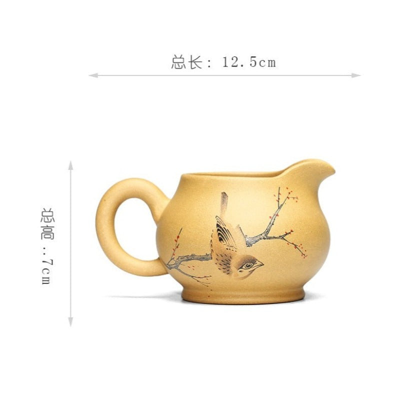 Yixing Zisha Master Tea Cup 150ml / Fair Cup 220ml [Xi Shang Mei Shao] - YIQIN TEA HOUSE | yiqinteahouse.com | new arrival, tea cup, teaware