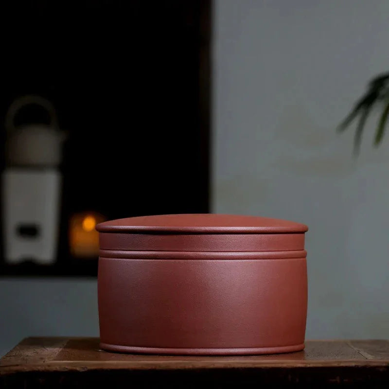 Yixing Zisha Tea Cake Caddy [Gu Yun] 3 Saiz