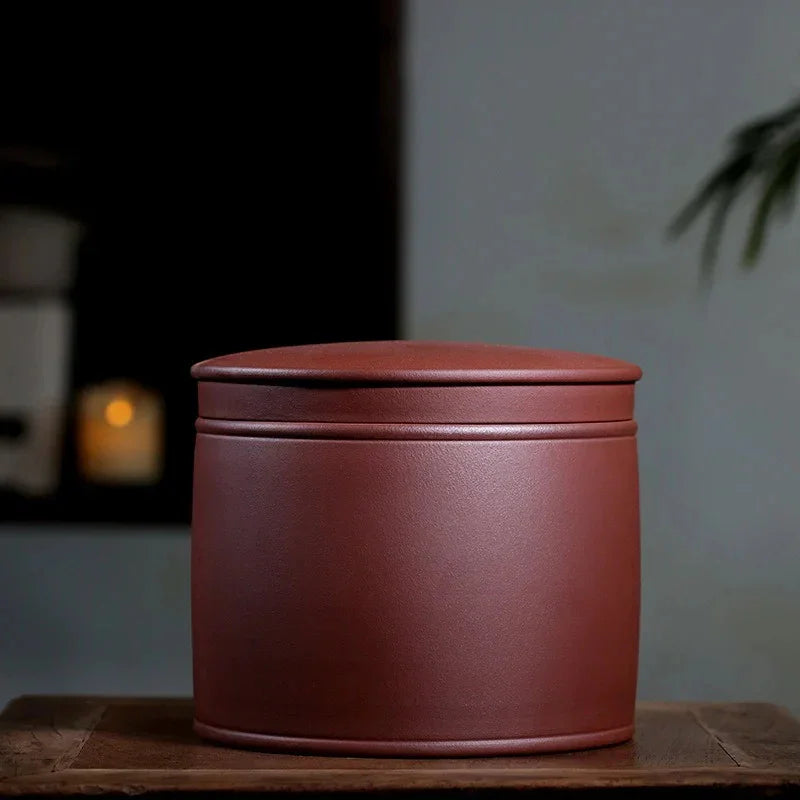 Yixing Zisha Tea Cake Caddy [Gu Yun] 3 Saiz