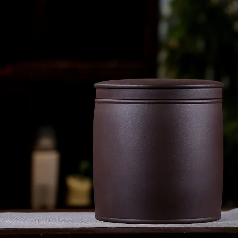 Yixing Zisha Tea Cake Caddy [Gu Yun] 3 Saiz