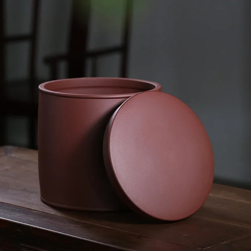 Yixing Zisha Tea Cake Caddy [Gu Yun] 3 Saiz