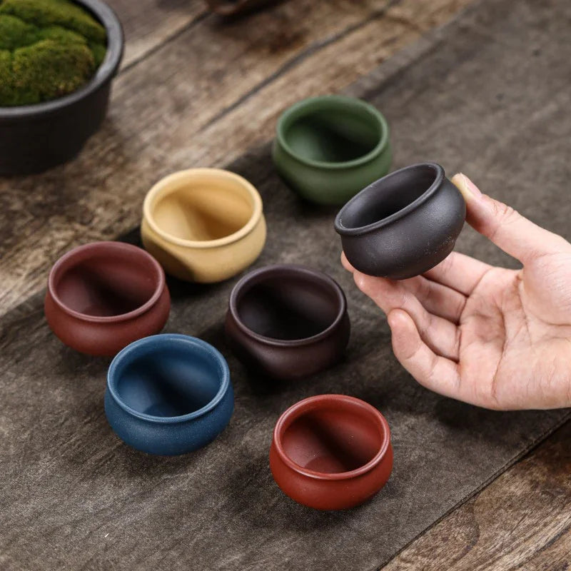 Cawan Teh Zisha Yixing [Pelbagai Warna] 50ml