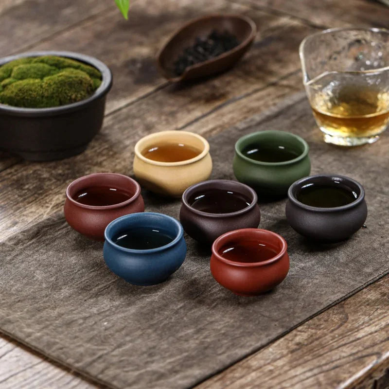 Cawan Teh Zisha Yixing [Pelbagai Warna] 50ml