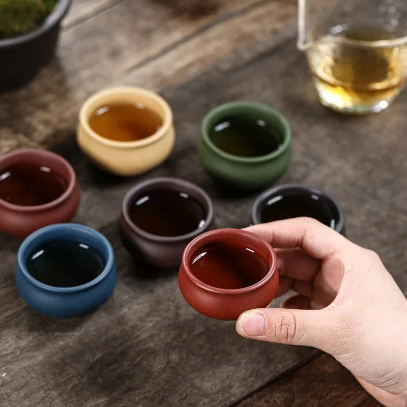 Cawan Teh Zisha Yixing [Pelbagai Warna] 50ml