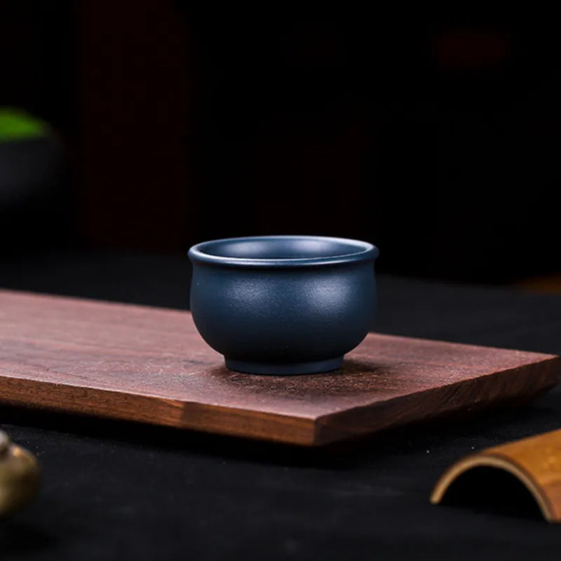 Yixing Zisha Tea Cup [Tian Qing Ni 100ml / Shi Huang 80ml] - YIQIN TEA HOUSE | yiqinteahouse.com | tea cup, teaware