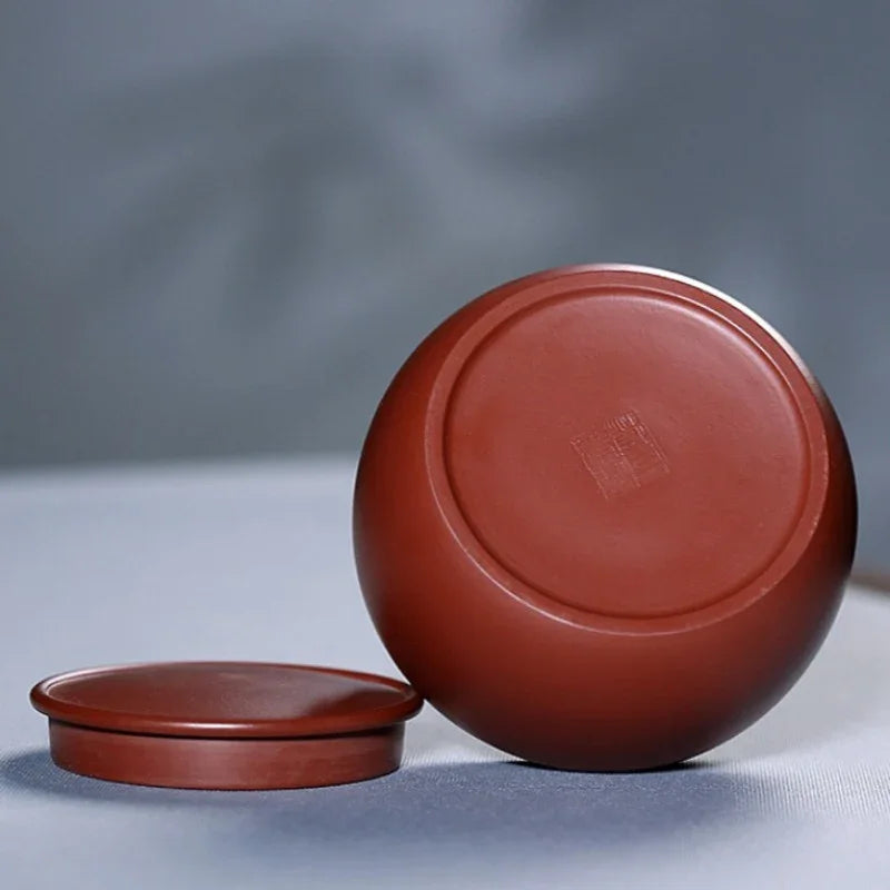 Yixing Zisha Tea Jar Tea Caddy [Sheng Xiang] - YIQIN TEA HOUSE | yiqinteahouse.com | tea accessories, tea jar, teaware