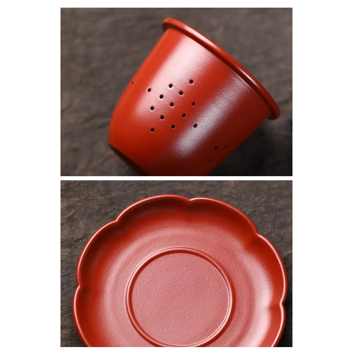 Yixing Zisha Tea Mug with Filter [An Xiang] 300ml - YIQIN TEA HOUSE | yiqinteahouse.com | new arrival, tea mug, teaware