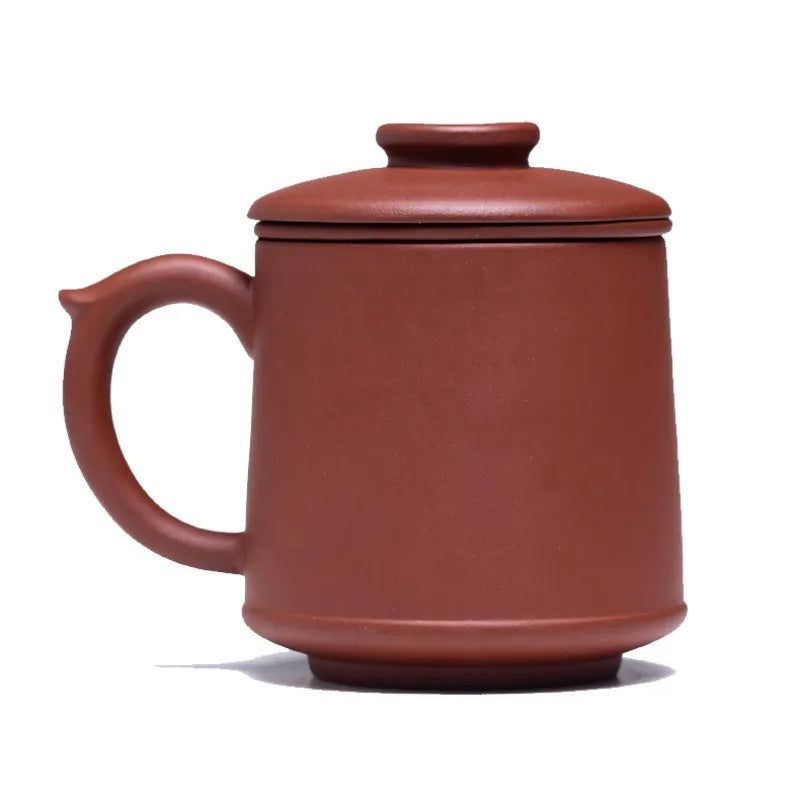 Yixing Zisha Tea Mug with Filter [Blessing] 450ml - YIQIN TEA HOUSE | yiqinteahouse.com | new arrival, tea mug, teaware