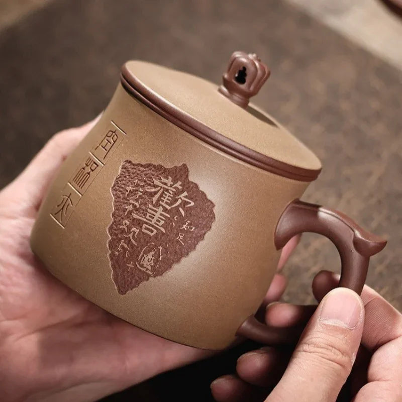 yixing-zisha-tea-mug-with-filter-joy-zi-ni-duan-ni-460ml-yiqin-tea-house-yiqinteahouse-com-8 - YIQIN TEA HOUSE 一沁茶舍 yiqinteahouse.com