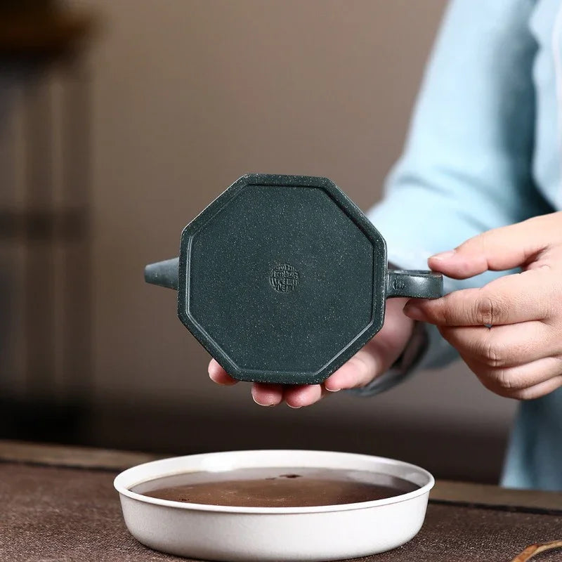 yixing-zisha-teapot-bafang-jing-lan-lu-ni-280ml-yiqin-tea-house-yiqinteahouse-com-10 - YIQIN TEA HOUSE 一沁茶舍 yiqinteahouse.com