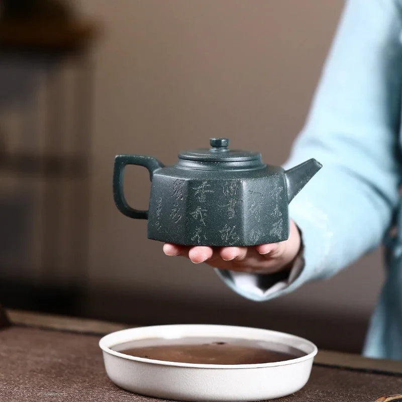 yixing-zisha-teapot-bafang-jing-lan-lu-ni-280ml-yiqin-tea-house-yiqinteahouse-com-7 - YIQIN TEA HOUSE 一沁茶舍 yiqinteahouse.com