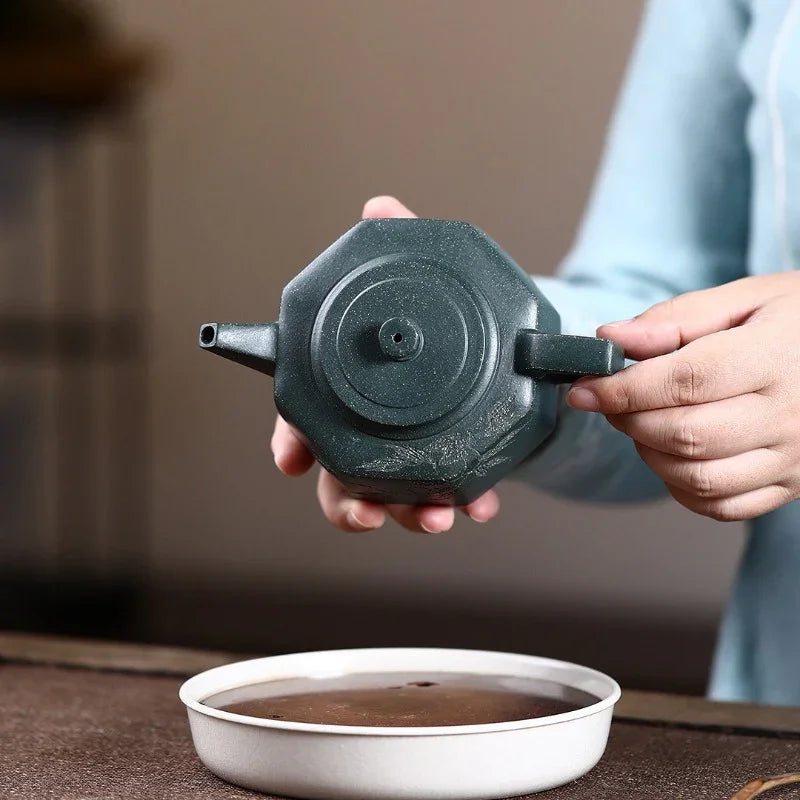yixing-zisha-teapot-bafang-jing-lan-lu-ni-280ml-yiqin-tea-house-yiqinteahouse-com-8 - YIQIN TEA HOUSE 一沁茶舍 yiqinteahouse.com