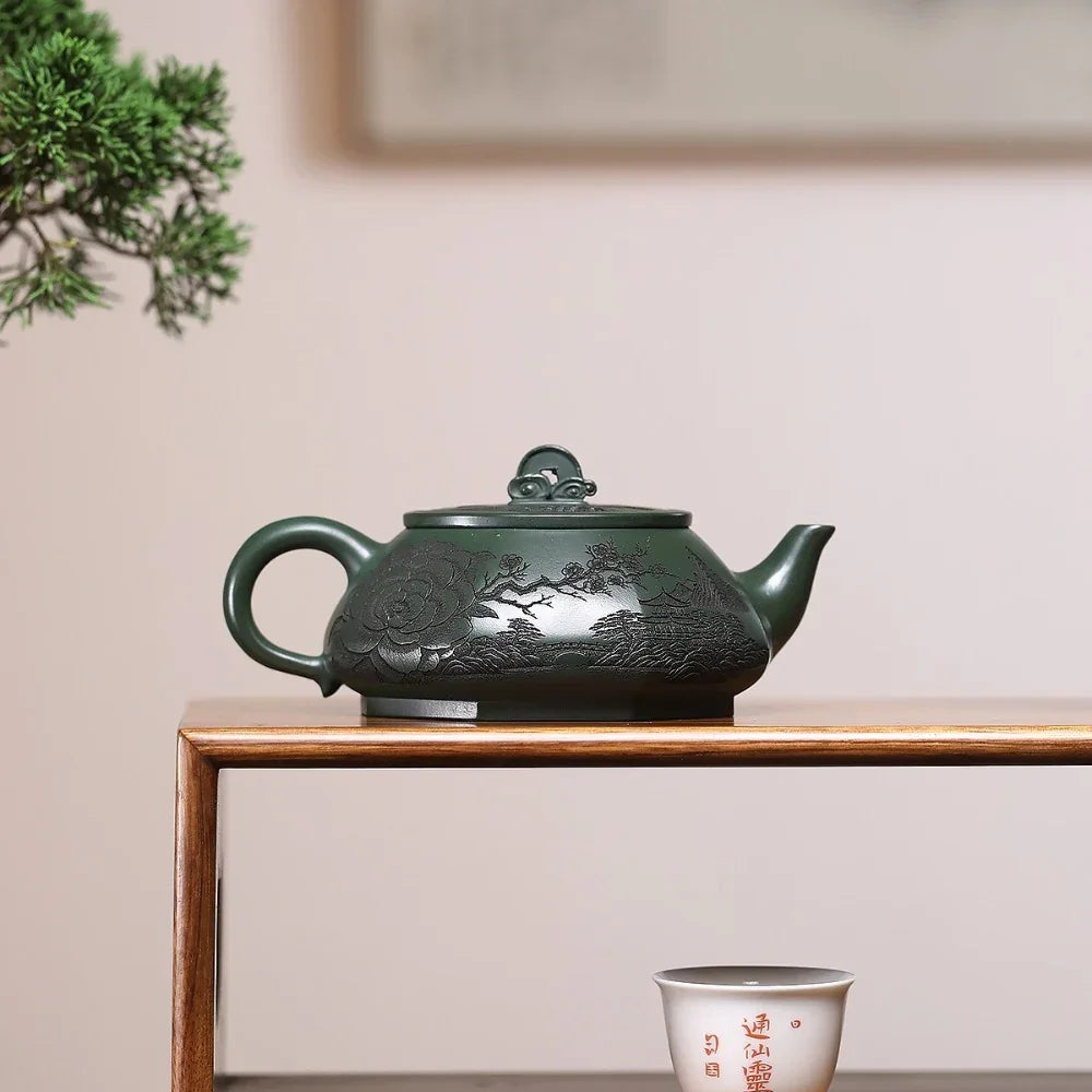 yixing-zisha-teapot-bafang-qiao-yun-lu-ni-340ml-yiqin-tea-house-yiqinteahouse-com-3 - YIQIN TEA HOUSE 一沁茶舍 yiqinteahouse.com