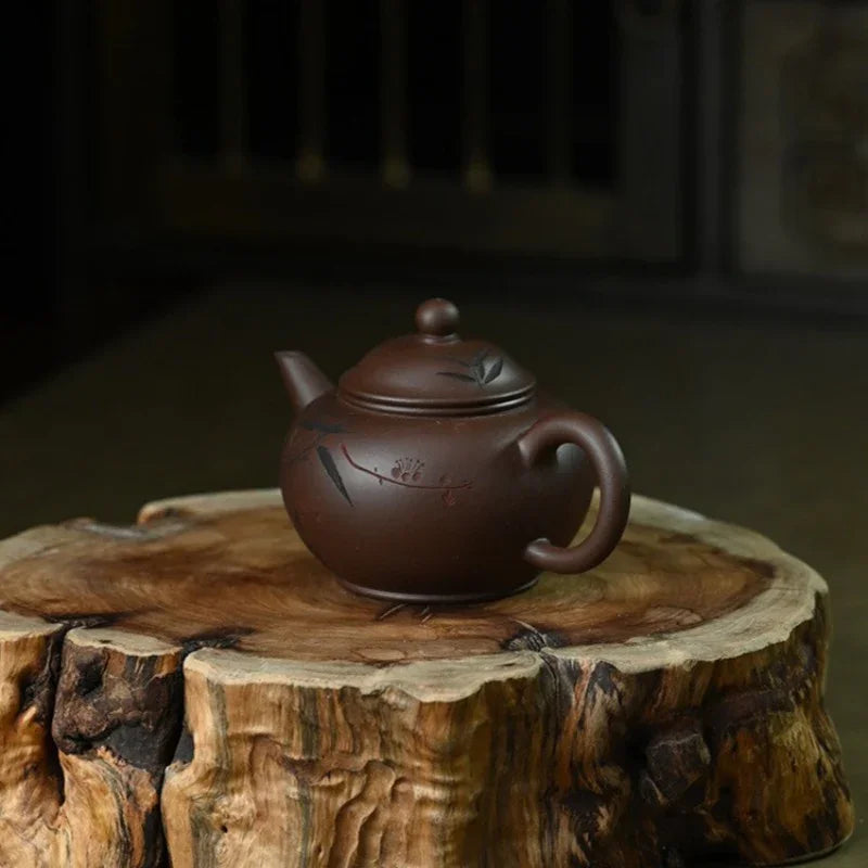 yixing-zisha-teapot-bamboo-breeze-shui-ping-zi-ni-150ml-yiqin-tea-house-yiqinteahouse-com-3 - YIQIN TEA HOUSE 一沁茶舍 yiqinteahouse.com