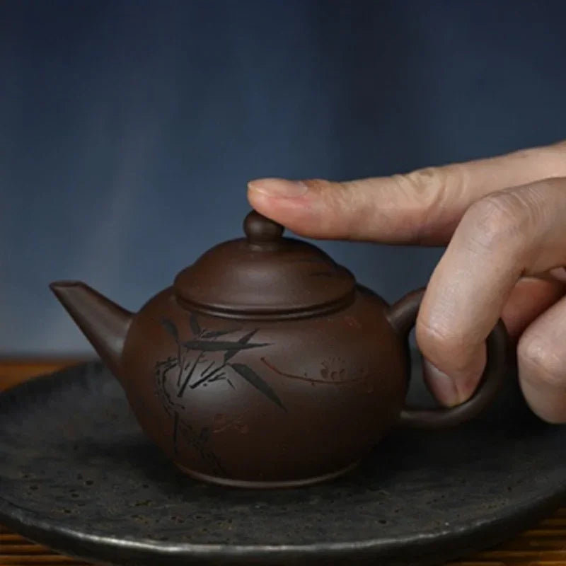 yixing-zisha-teapot-bamboo-breeze-shui-ping-zi-ni-150ml-yiqin-tea-house-yiqinteahouse-com-9 - YIQIN TEA HOUSE 一沁茶舍 yiqinteahouse.com