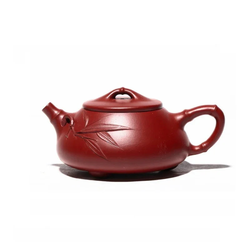 Teko Zisha Yixing [Bamboo Jingzhou Shi Piao] (Dahongpao - 200ml)