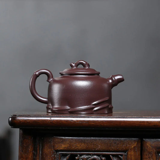 Teko Yixing Zisha [Bamboo Section] (Zi Ni - 270ml)