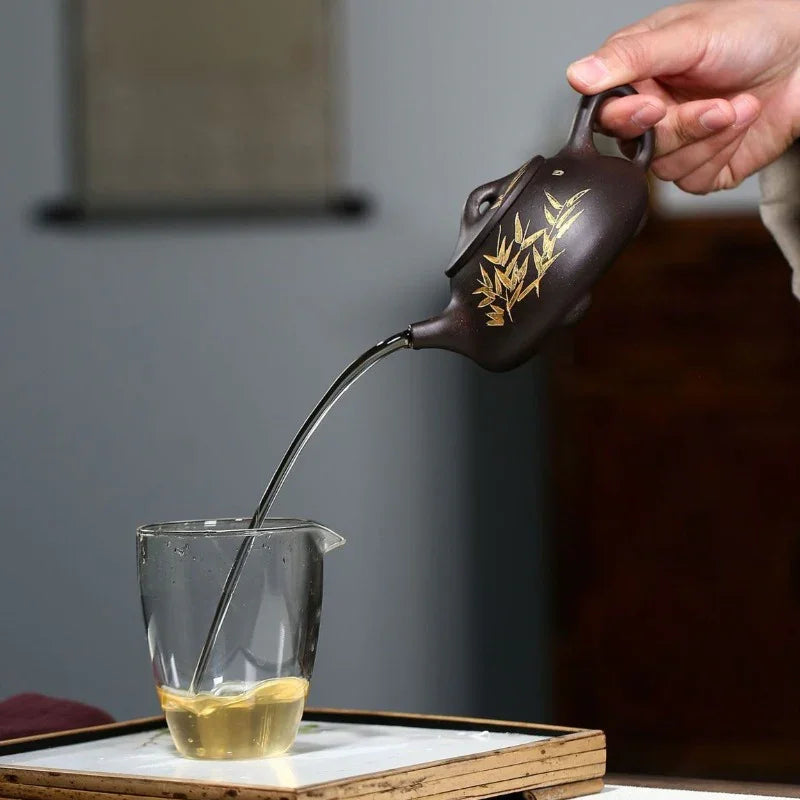 yixing-zisha-teapot-bamboo-shi-piao-hei-jin-sha-240ml-yiqin-tea-house-yiqinteahouse-com-14 - YIQIN TEA HOUSE 一沁茶舍 yiqinteahouse.com