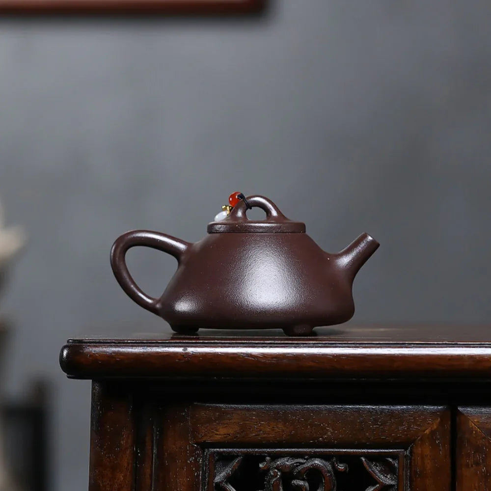 Teko Yixing Zisha [Bamboo Shi Piao] (Zi Ni - 190ml)