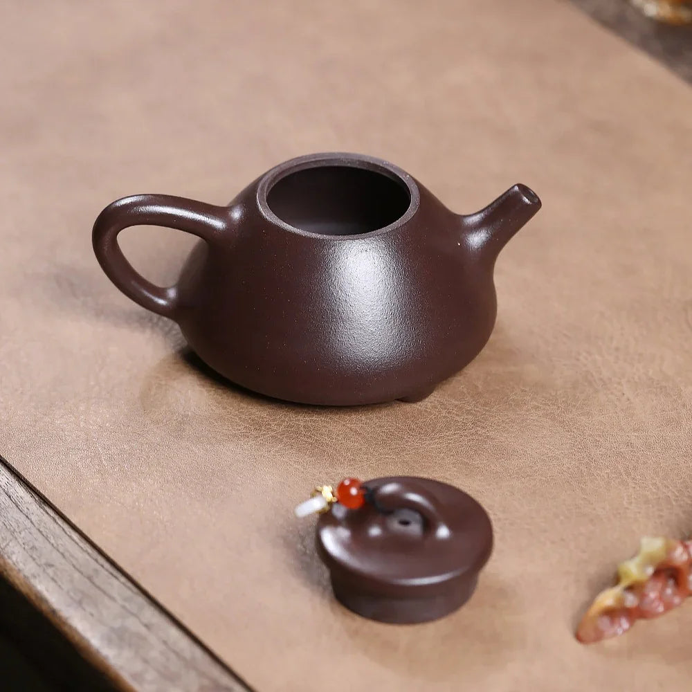 Teko Yixing Zisha [Bamboo Shi Piao] (Zi Ni - 190ml)