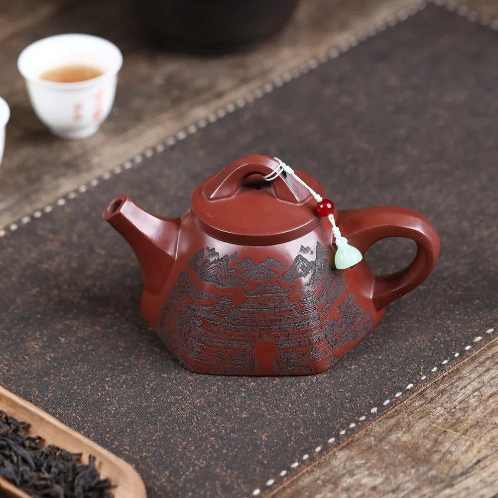 Teko Yixing Zisha [Bawang Shi Piao] (Long Xue Sha - 280ml)