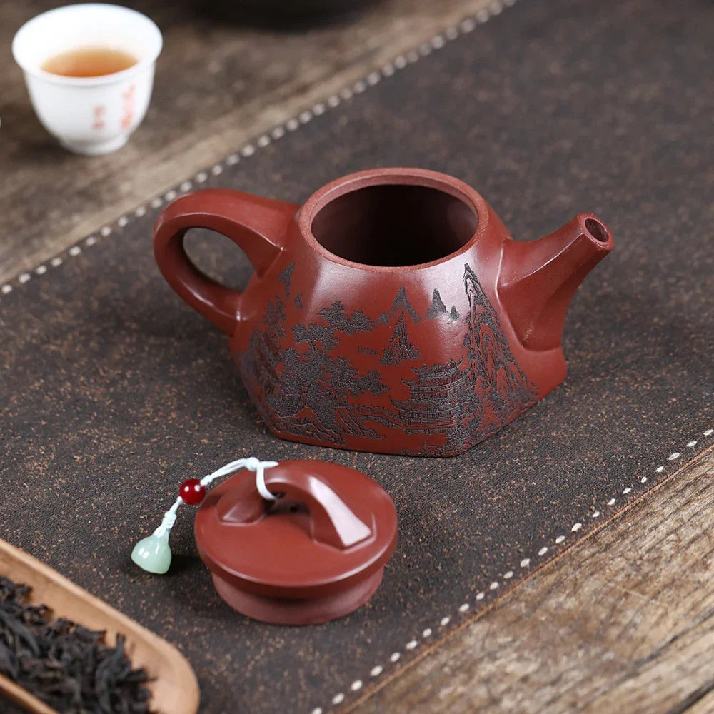 Teko Yixing Zisha [Bawang Shi Piao] (Long Xue Sha - 280ml)