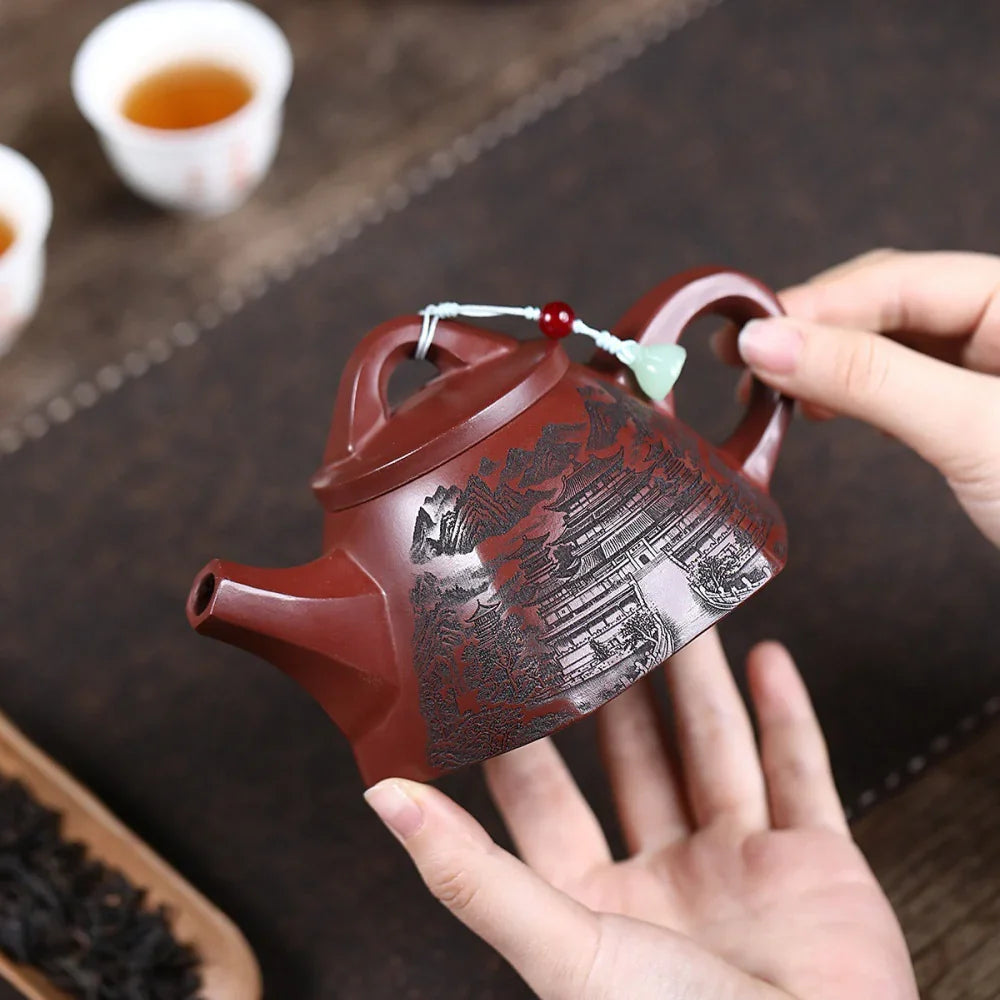 Teko Yixing Zisha [Bawang Shi Piao] (Long Xue Sha - 280ml)
