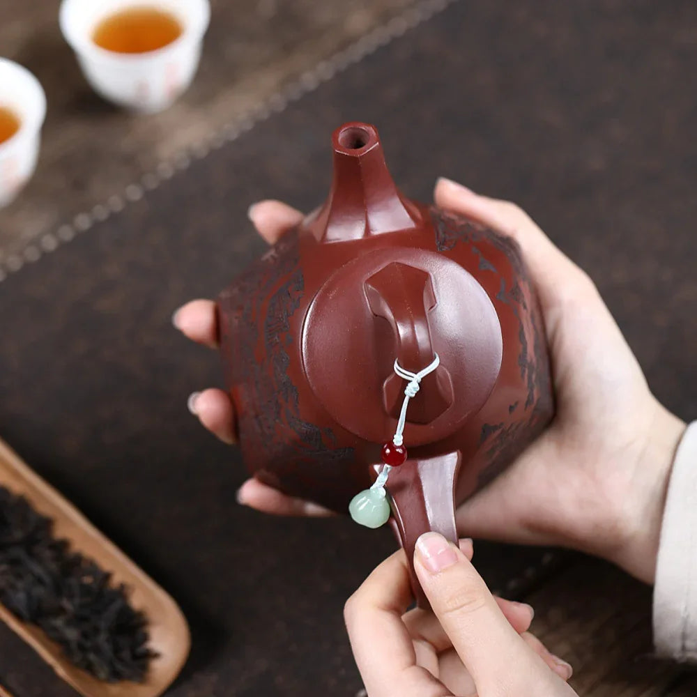 Teko Yixing Zisha [Bawang Shi Piao] (Long Xue Sha - 280ml)