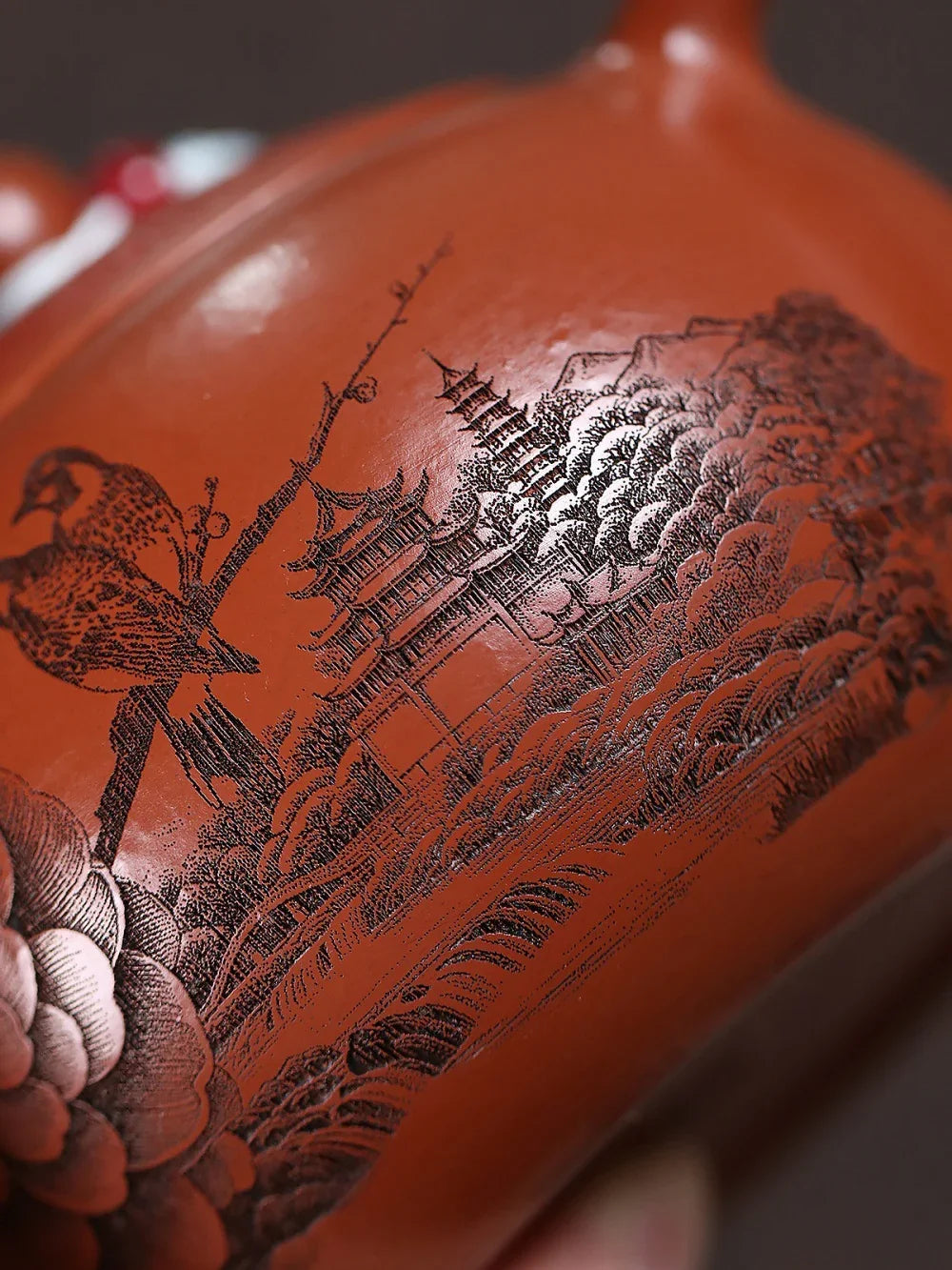 Teko Yixing Zisha [Bird Xishi] (Dahongpao - 340ml)