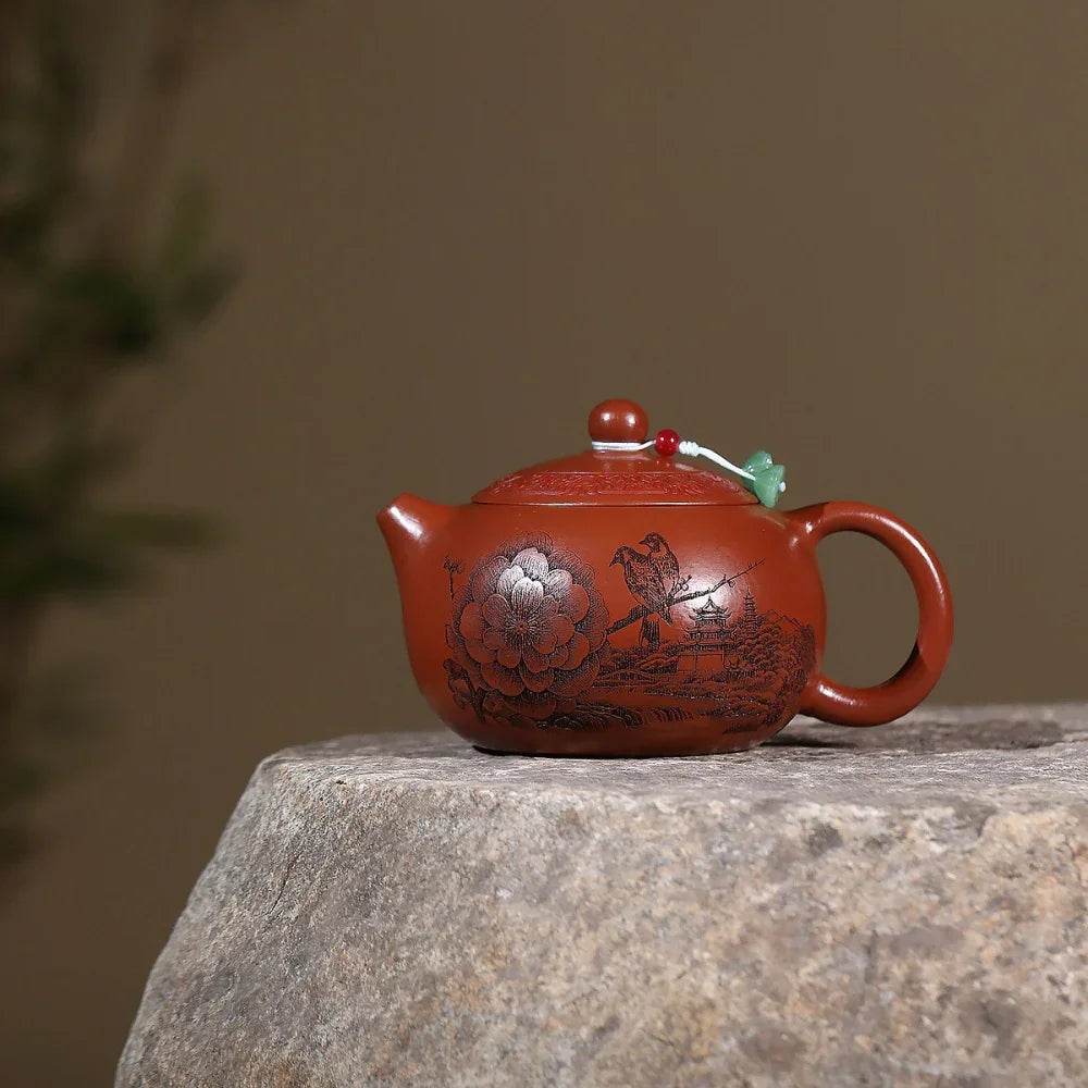 Teko Yixing Zisha [Bird Xishi] (Dahongpao - 340ml)
