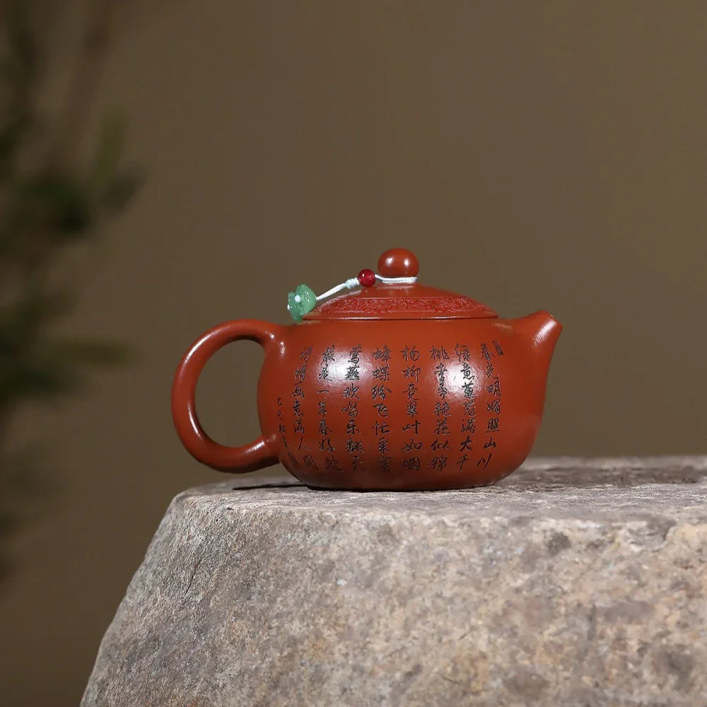 Teko Yixing Zisha [Bird Xishi] (Dahongpao - 340ml)