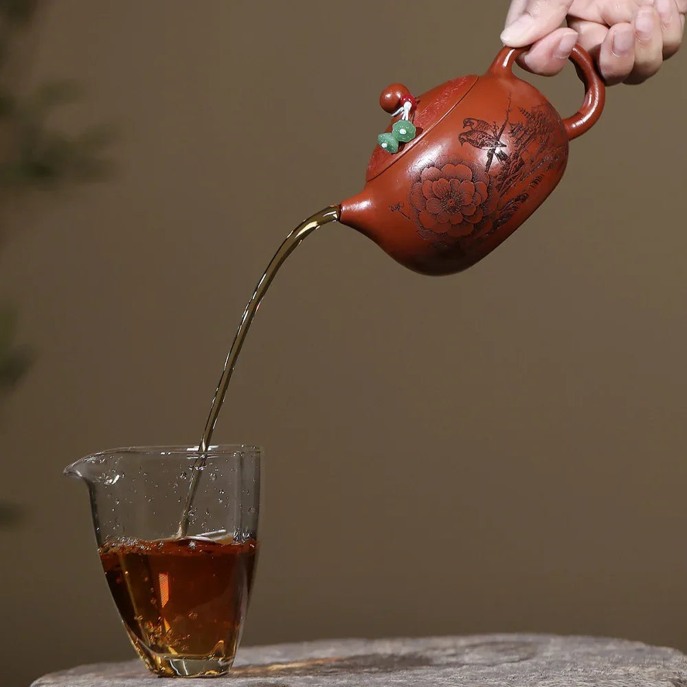 Teko Yixing Zisha [Bird Xishi] (Dahongpao - 340ml)