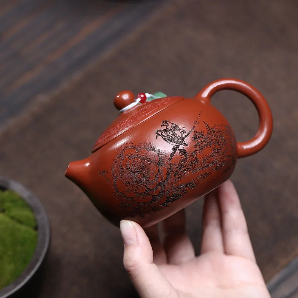 Teko Yixing Zisha [Bird Xishi] (Dahongpao - 340ml)
