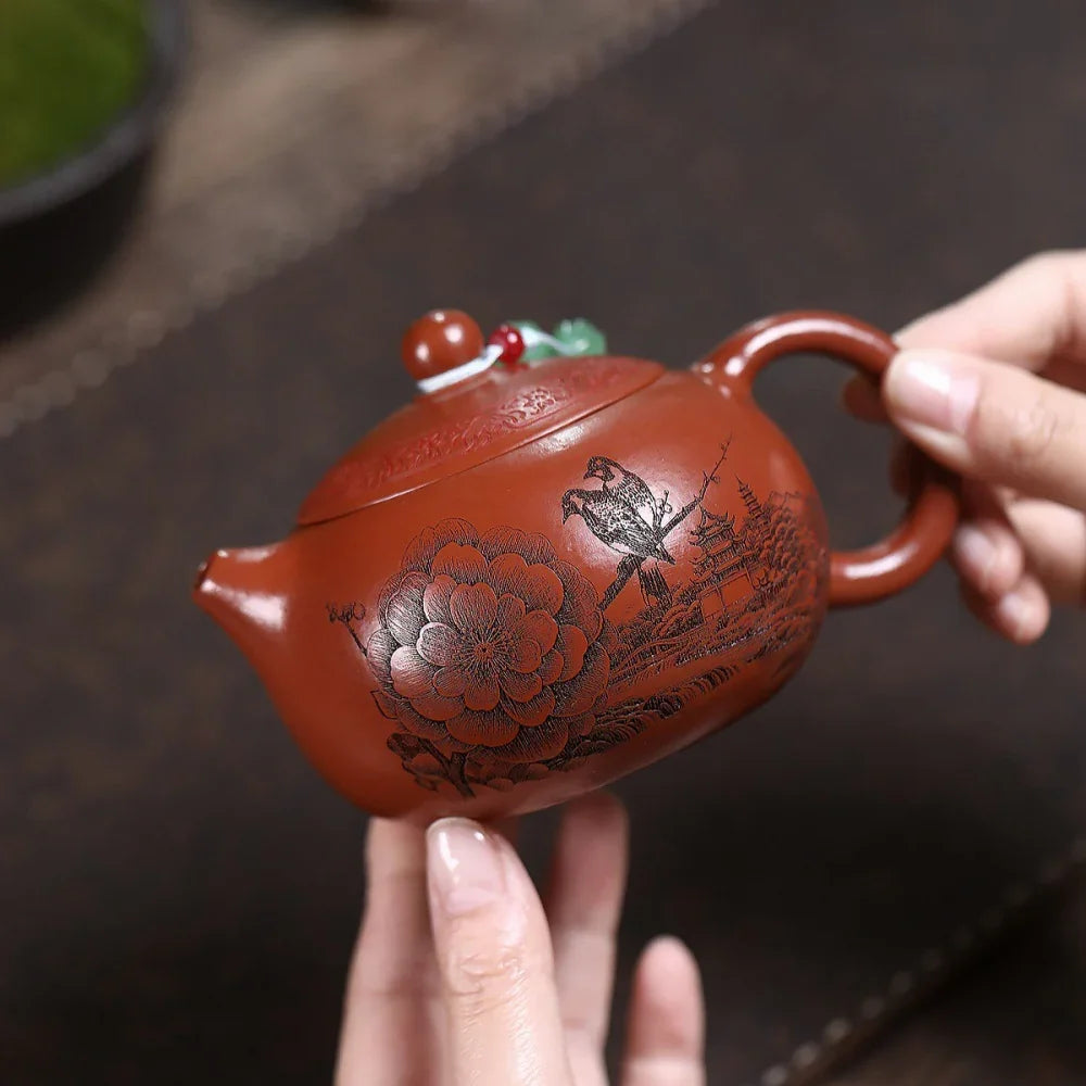 Teko Yixing Zisha [Bird Xishi] (Dahongpao - 340ml)